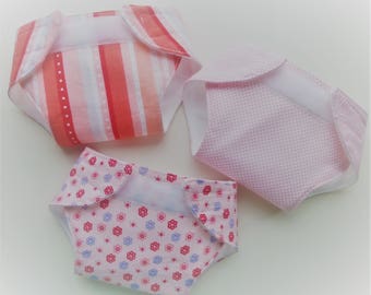 Doll Diapers - Bitty Baby Doll Diapers - Bitty Baby Diapers - Baby Doll Diapers - Princess Party Ideas - Pretend Diapers Bitty Baby Clothes