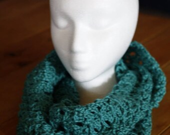 Turquoise Infinity Scarf
