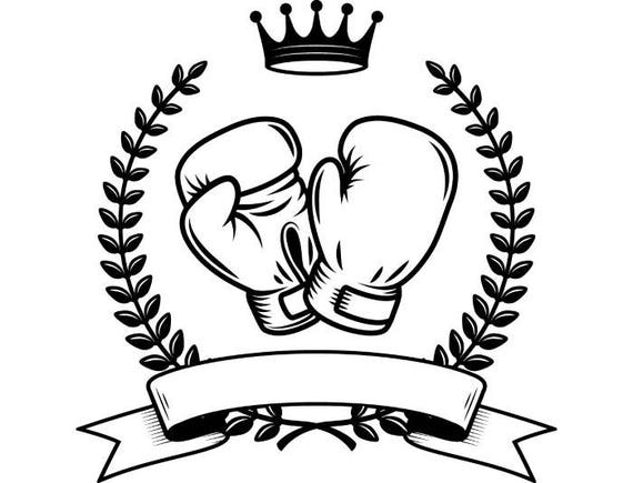 Download Boxing Logo 6 Fight Fighting MMA Mixed Martial Arts Boxer