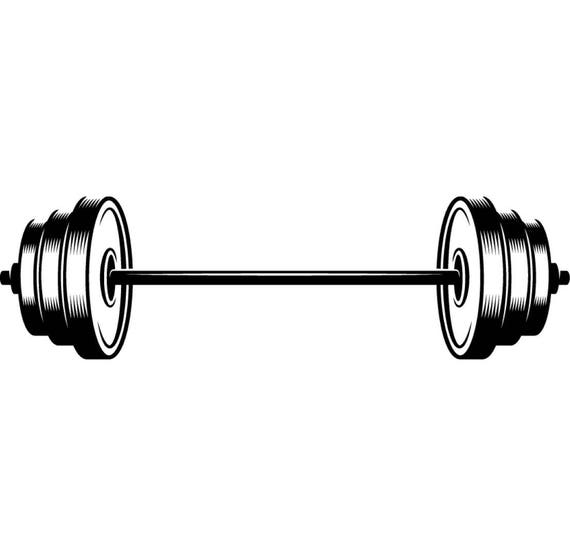 Barbell 1 Weightlifting Bodybuilding Fitness Workout Gym