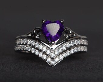natural amethyst ring wedding ring sterling silver ring oval cut gems purple gemstone february birthstone ring - Purple Wedding Ring natural amethyst ring wedding ring sterling silver ring oval cut gems purple gemstone february birthstone ring - Purple Wedding Ring