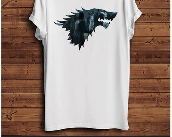 Game of Thrones Wolf Stark T Shirt