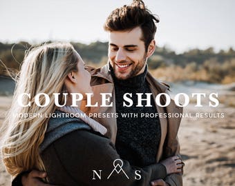20 Couple Photo Shoot Lightroom Presets Professional Filters for Portraits, Weddings, Family, Engagements