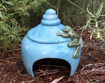 Toad House with frog and texture