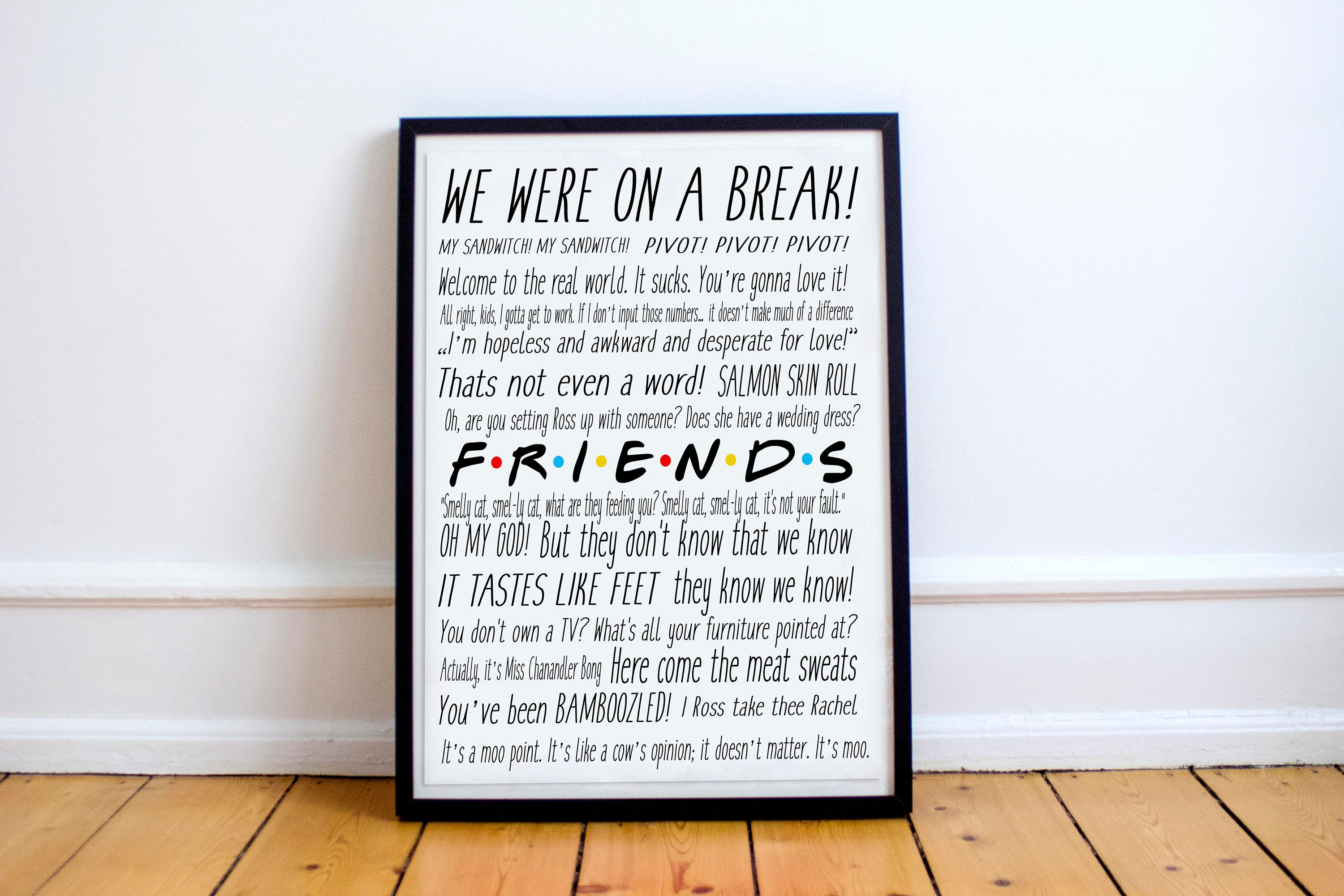 F R I E N D S Testo