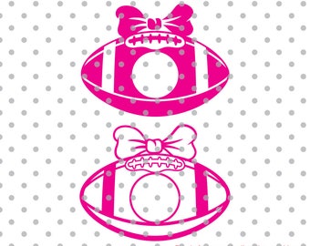 Footballs svg, football svg, sports svg, football life svg, SVG, DXF, Cricut Design Space, Silhouette Studio, Cut Files, football bow