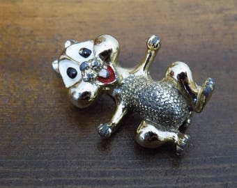 Vintage Signed Gerry's Chipmunk Brooch Pin 1970's