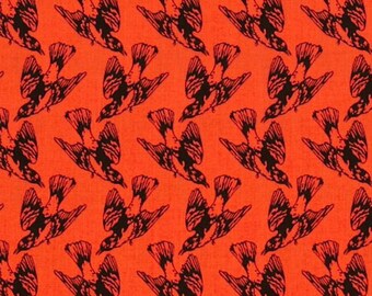 coupon tissu patchwork orange HONOR & ROLL Maria Horner