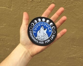 SWEARWOLVES FOR LIFE patch