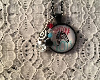 Twenty One Pilots Charm Necklace/Twenty One Pilots/Twenty One Pilots Jewelry/Twenty One Pilots Fan Gift/Twenty One Pilots Necklace