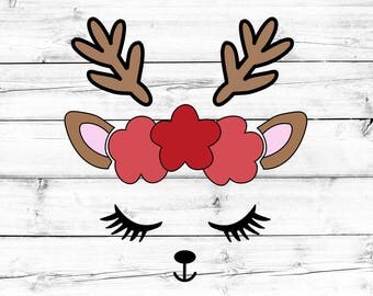 Download Reindeer face | Etsy