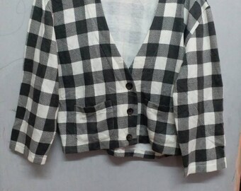 Vintage NORMA KAMALI cardigan coat M