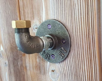 Peg in cast iron fittings