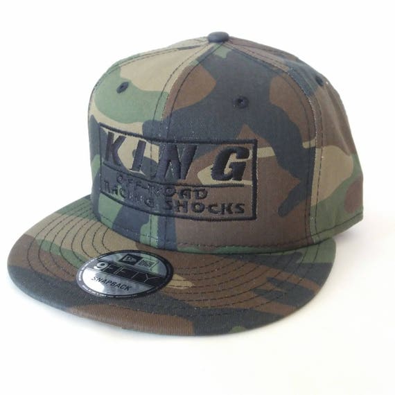 new king off road racing shocks hat cap 9fifty new era camo