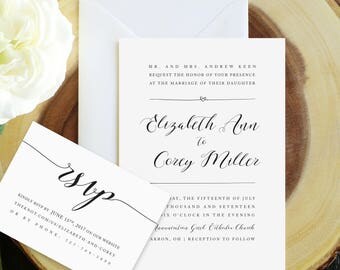 Infinity Wedding Invitations 4