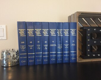 Vintage Law and Legal Books - New, Used, Vintage, Various Colors and Sizes