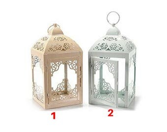 A square metal Lantern coloured model 2