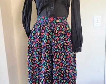 Via Sant Andrea vintage picnic skirt