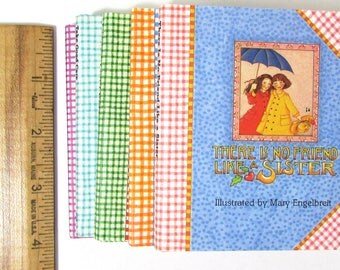 Stocking Stuffers Lot of 5 Vintage Mary Engelbreit Tiny Books Doll/Purse Sized Beautifully Illustrated Collectible Occasion Sisters Get Well