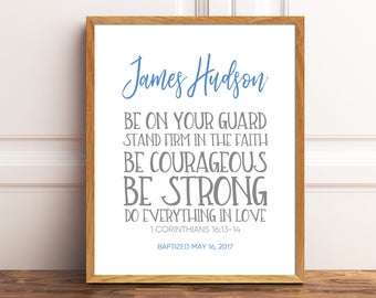 Baptism Printable. Baptism Gift Boy. Baptism Print Personalized Baptism Gift Boy Baptism Gift Christening Boy Baby Boy Christening Gift BP14