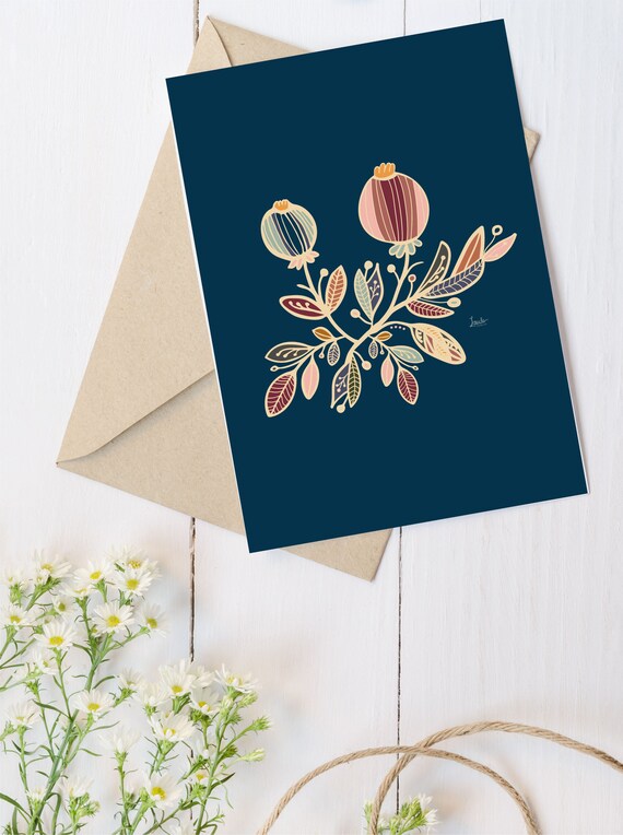 Blank Note Card Set Set Of 4 Note Cards Greeting Cards Blank Card 