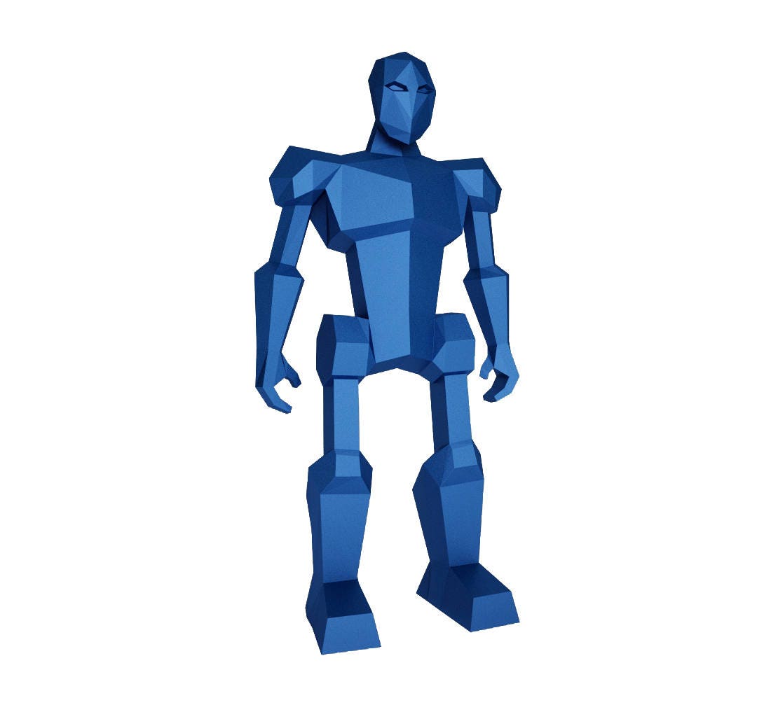 Papercraft Robot, 3D paper craft, DIY paper sculpture, Paper model ...