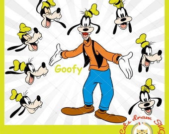 Free SVG Free Disney Goofy Svg Files 8981+ File for Silhouette