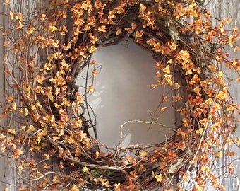 Bittersweet Wreath | Fall Door Wreath | Front Door Wreath | Front Door Decor | Autumn Wreath | Fall Decor - 106AHFW
