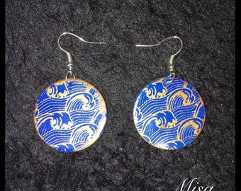 polymer clay earring
