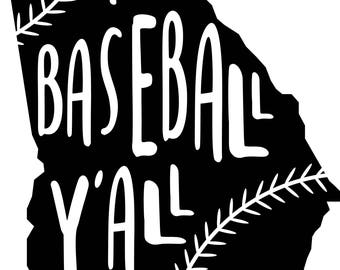 Georgia Baseball svg file