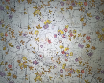 The liberty cut 50 x 136 100% cotton fabric