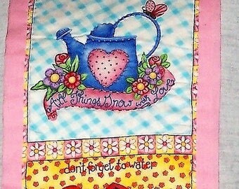 Assorted Hand Sewn Quilted Wall Hangings