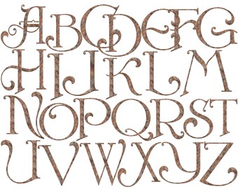 Alphabet Clip Art Old English Clipart Rusty Iron Rustic Metal Alphabet Clip Art Old English Clipart Rusty Iron Rustic Metal
