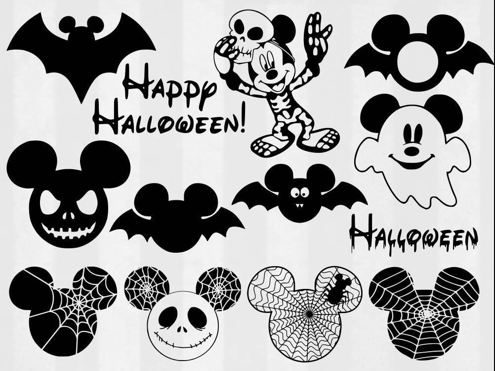 Download Mickey Halloween SVG Bundle Halloween clipart Disney cut