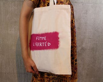 Femme L'Iiberte Pink Tote