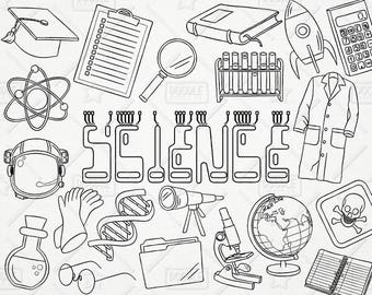 Doodle Alphabet Clipart Vector Pack Hand Drawn Font Alphabet