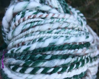Merino wool, handspun yarn for knitting, crochet, weaving