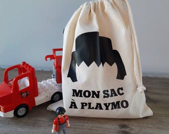 Storage bag for its playmobils