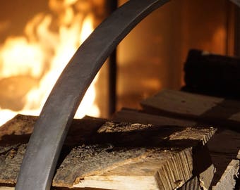 The FeuerHolzRing - stylish storage for firewood or fuelwood
