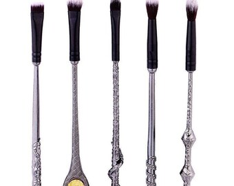 Harry potter makeup wands set of 5 free pouch!