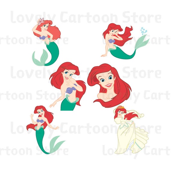Free Free Little Mermaid Ariel Svg Free 946 SVG PNG EPS DXF File
