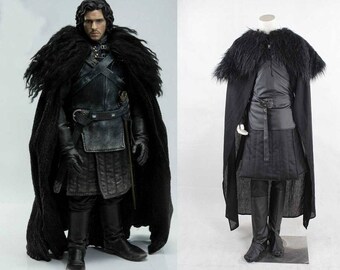 Game of Thrones Cosplay Costume Jon Snow Cosplay Knight Role