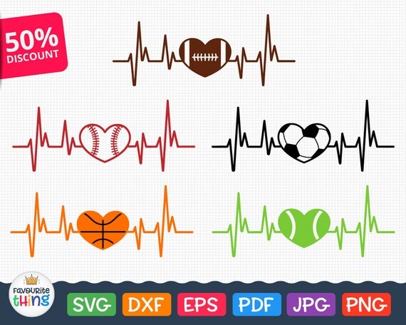 Free Free Baseball Heartbeat Svg 24 SVG PNG EPS DXF File