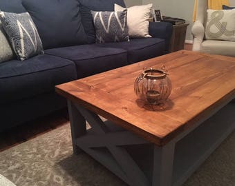 Farmhouse coffee table | Etsy