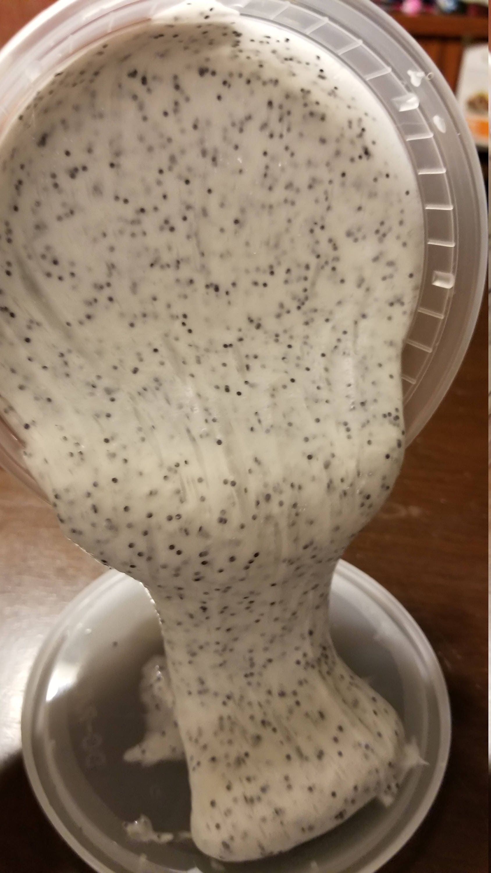 Cookies and Cream Glitter Slime 8 oz from CreativeKoncoctions on Etsy Studio