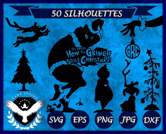 Download 50 Grinch Silhouette | Grinch Clipart | Grinch SVG ...