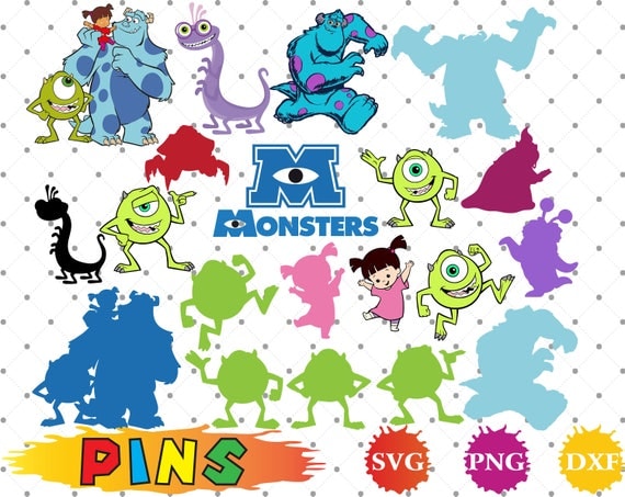 Monster inc font svgdxf/Monster inc alphabet /Monster inc