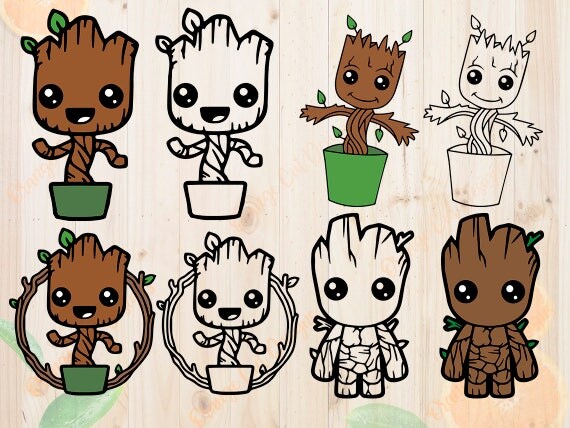 Free Free Baby Groot Svg 646 SVG PNG EPS DXF File