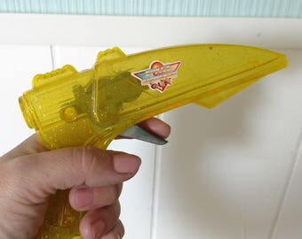 vintage space sparkle gun