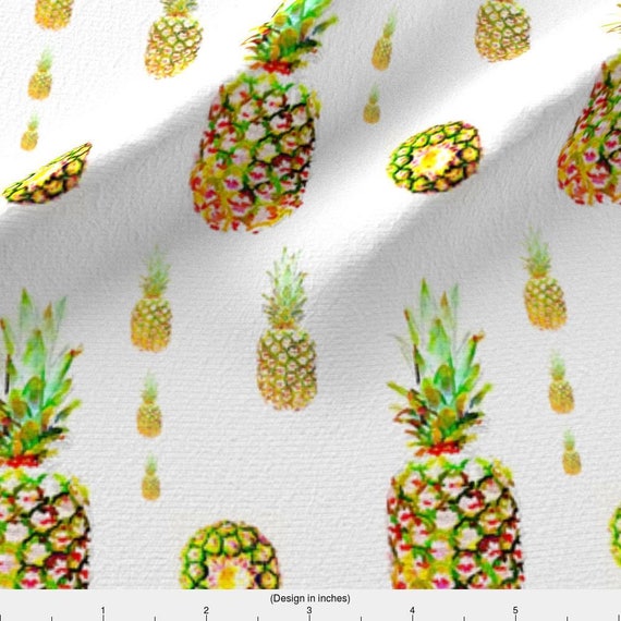 Summer Pineapple Surprise Fabric Pineapple Surprise By